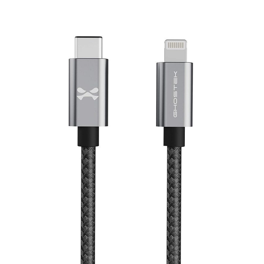 CABLE NRGLINE GRAY, 3 FEET, LIGHTNING - TYPE-C